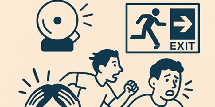 Psychological safety in real emergencies: planning for panic, not just fire